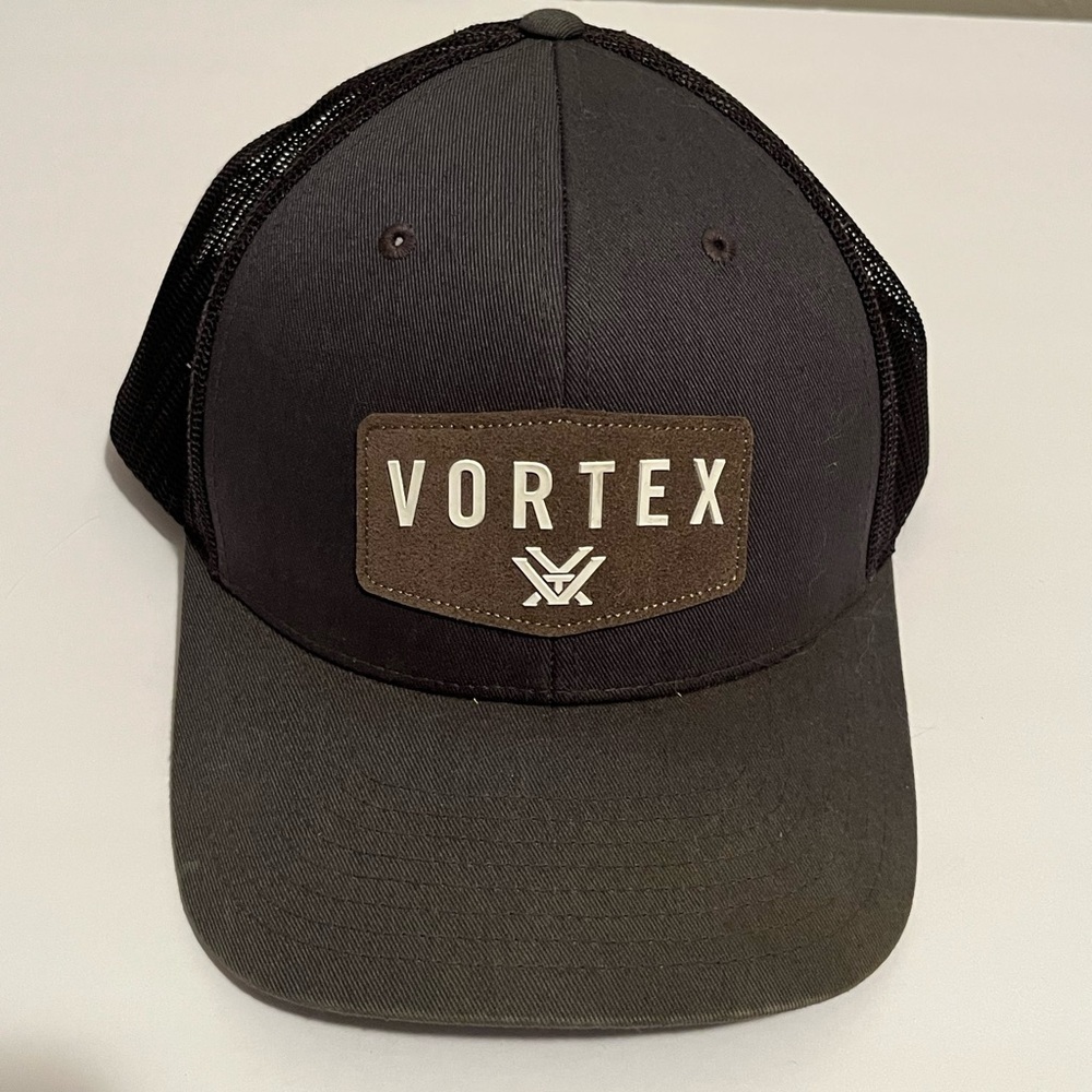 VORTEX Adult Male Red Alert Charcoal Cap - Picture 2 of 14